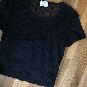 Urban outfitters lace crop
